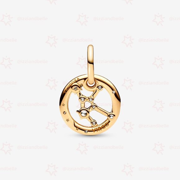 Pandora Virgo Zodiac Dangle Charm - Picture 2 of 5